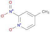 Pyridine, 4-methyl-2-nitro-, 1-oxide