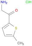 Ethanone, 2-amino-1-(5-methyl-2-thienyl)-, hydrochloride (1:1)