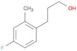 Benzenepropanol, 4-fluoro-2-methyl-