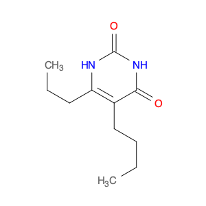 2,4(1H,3H)-Pyrimidinedione, 5-butyl-6-propyl-