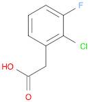 Benzeneacetic acid, 2-chloro-3-fluoro-