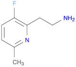 2-Pyridineethanamine, 3-fluoro-6-methyl-