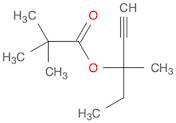 Propanoic acid, 2,2-dimethyl-, 1-ethyl-1-methyl-2-propyn-1-yl ester