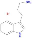 1H-Indole-3-propanamine, 4-bromo-