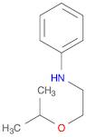 Benzenamine, N-[2-(1-methylethoxy)ethyl]-