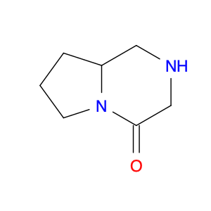 Pyrrolo[1,2-a]pyrazin-4(1H)-one, hexahydro-