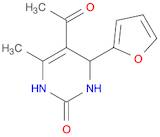 2(1H)-Pyrimidinone, 5-acetyl-4-(2-furanyl)-3,4-dihydro-6-methyl-