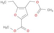 2-Furancarboxylic acid, 4-[(acetyloxy)methyl]-5-ethyl-, methyl ester