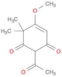 4-Cyclohexene-1,3-dione, 2-acetyl-5-methoxy-6,6-dimethyl-