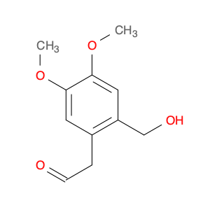 Benzeneacetaldehyde, 2-(hydroxymethyl)-4,5-dimethoxy-