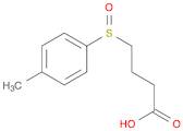 Butanoic acid, 4-[(4-methylphenyl)sulfinyl]-