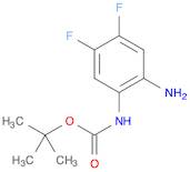 Carbamic acid, N-(2-amino-4,5-difluorophenyl)-, 1,1-dimethylethyl ester