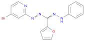 Methanone, [2-(4-bromo-2-pyridinyl)diazenyl]-2-furanyl-, 2-phenylhydrazone