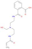 Benzoic acid, 2-[[[2-[(hydroxymethyl)[2-[(1-oxo-2-propen-1-yl)amino]ethyl]amino]ethyl]amino]carbon…