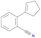 Benzonitrile, 2-(1-cyclopenten-1-yl)-