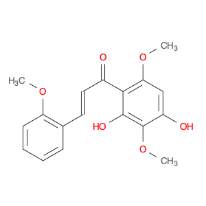 2-Propen-1-one, 1-(2,4-dihydroxy-3,6-dimethoxyphenyl)-3-(2-methoxyphenyl)-, (E)- (9CI)