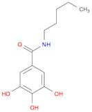 Benzamide, 3,4,5-trihydroxy-N-pentyl-