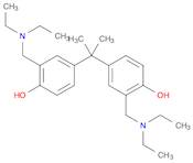 Phenol, 4,4'-(1-methylethylidene)bis[2-[(diethylamino)methyl]-