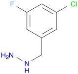 Hydrazine, [(3-chloro-5-fluorophenyl)methyl]-