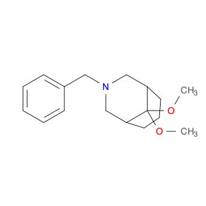 3-Azabicyclo[3.3.1]nonane, 9,9-dimethoxy-3-(phenylmethyl)-