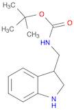 Carbamic acid, N-[(2,3-dihydro-1H-indol-3-yl)methyl]-, 1,1-dimethylethyl ester