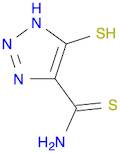 1H-1,2,3-Triazole-4-carbothioamide, 5-mercapto-