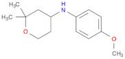 2H-Pyran-4-amine, tetrahydro-N-(4-methoxyphenyl)-2,2-dimethyl-