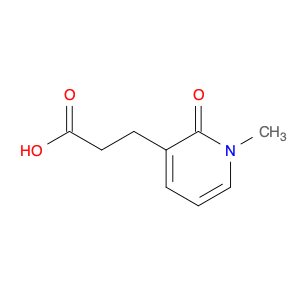 3-Pyridinepropanoic acid, 1,2-dihydro-1-methyl-2-oxo-