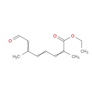 2,4,6-Octatrienoicacid, 2,6-dimethyl-8-oxo-, ethyl ester