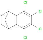 1,4-Methanonaphthalene, 5,6,7,8-tetrachloro-1,2,3,4,4a,8a-hexahydro-