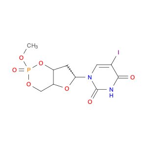 Uridine, 2'-deoxy-5-iodo-, cyclic 3',5'-(methyl phosphate) (9CI)