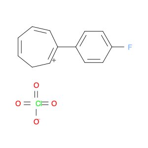 Cycloheptatrienylium, (4-fluorophenyl)-, perchlorate