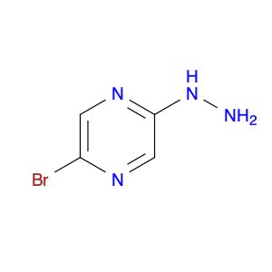 2-Bromo-5-hydrazinopyrazine