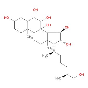 Cholestane-3,6,7,8,15,16,26-heptol, (3b,5a,6a,7a,15a,16b,25S)-
