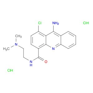 4-Acridinecarboxamide,9-amino-1-chloro-N-[2-(dimethylamino)ethyl]-, hydrochloride (1:2)
