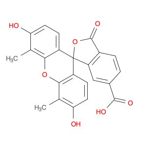 Spiro[isobenzofuran-1(3H),9'-[9H]xanthene]-6-carboxylic acid, 3',6'-dihydroxy-4',5'-dimethyl-3-oxo-