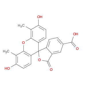 Spiro[isobenzofuran-1(3H),9'-[9H]xanthene]-5-carboxylic acid, 3',6'-dihydroxy-4',5'-dimethyl-3-oxo-