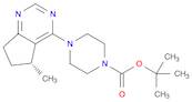 1-Piperazinecarboxylic acid, 4-[(5R)-6,7-dihydro-5-methyl-5H-cyclopentapyrimidin-4-yl]-, 1,1-dimet…