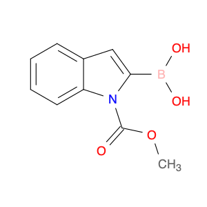 1H-Indole-1-carboxylic acid, 2-borono-, 1-methyl ester