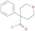 2H-Pyran-4-carbonyl chloride, tetrahydro-4-phenyl-