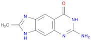 8H-Imidazo[4,5-g]quinazolin-8-one, 6-amino-3,7-dihydro-2-methyl-