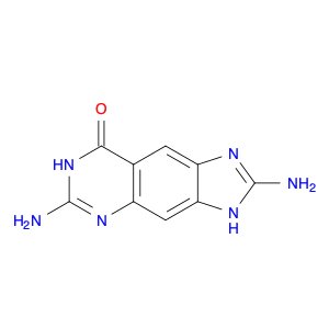8H-Imidazo[4,5-g]quinazolin-8-one, 2,6-diamino-3,7-dihydro-