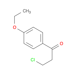 1-Propanone, 3-chloro-1-(4-ethoxyphenyl)-