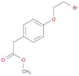 Benzeneacetic acid, 4-(2-bromoethoxy)-, methyl ester