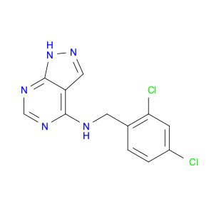 N-[(2,4-dichlorophenyl)methyl]-1H-pyrazolo[3,4-d]pyrimidin-4-amine
