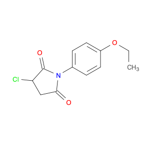 2,5-Pyrrolidinedione, 3-chloro-1-(4-ethoxyphenyl)-