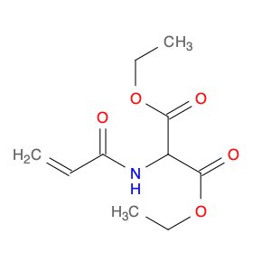 Propanedioic acid, 2-[(1-oxo-2-propen-1-yl)amino]-, 1,3-diethyl ester