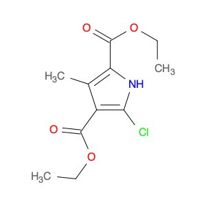 Diethyl 5-chloro-3-methyl-1H-pyrrole-2,4-dicarboxylate