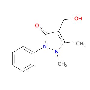 4-(Hydroxymethyl)-1,5-dimethyl-2-phenyl-1H-pyrazol-3(2H)-one