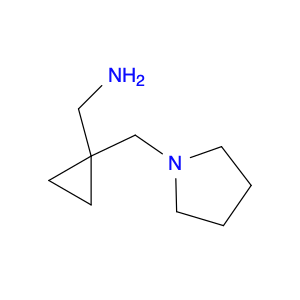 Cyclopropanemethanamine, 1-(1-pyrrolidinylmethyl)-